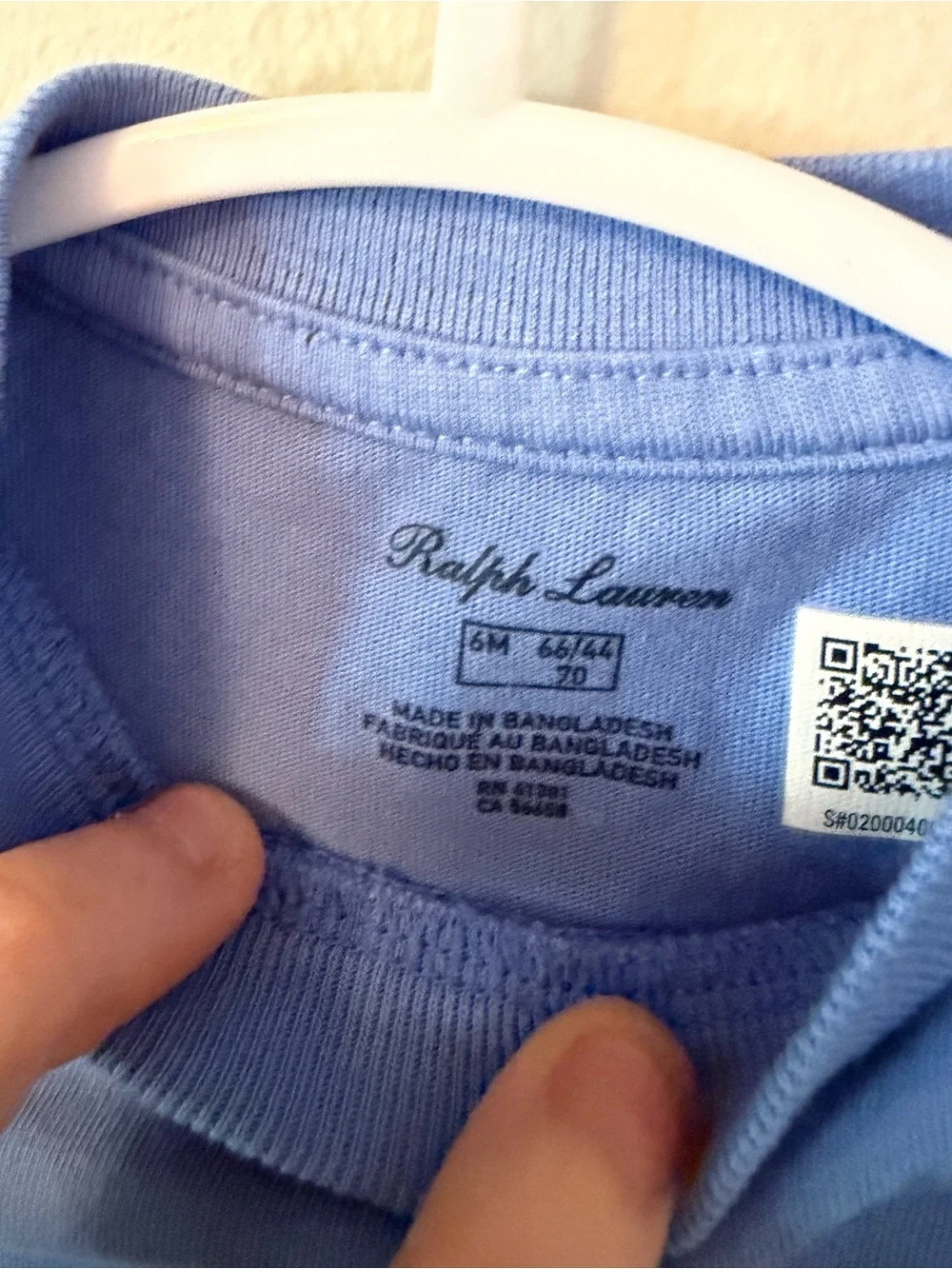 Ralph Lauren Polo Bear Blue Short-Sleeve Tee